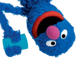 Cookie Monster is help children cope